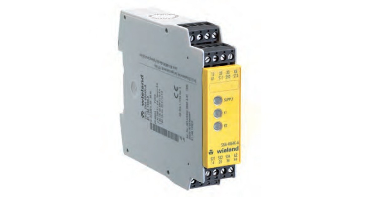 Купить Реле безопасности SNA4064K AC/ DC 24V (A Wieland Electric оптом в Москве