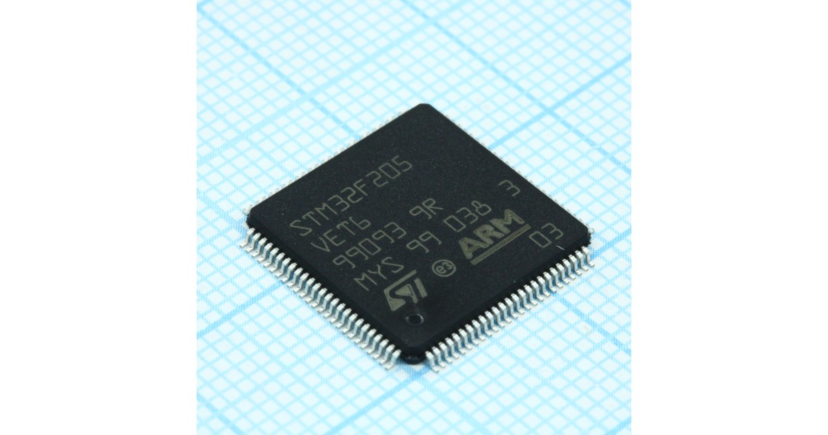 Купить STM32F205VET6 STM оптом в Москве