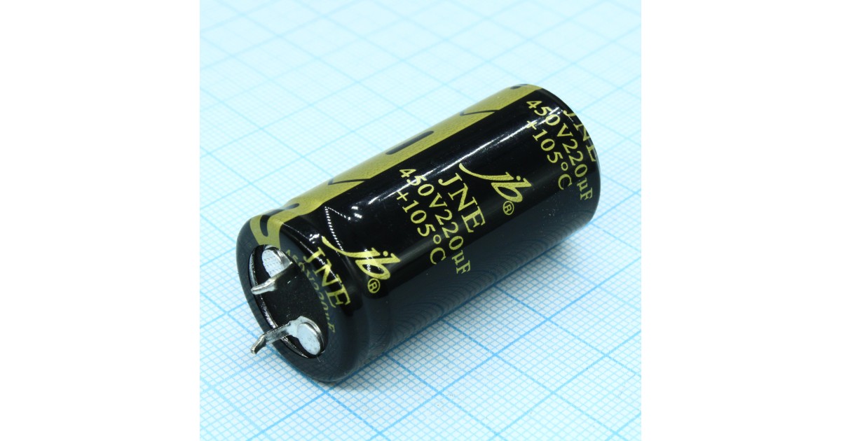Купить JNE2W221M10002200450 JB Capacitors оптом в Москве