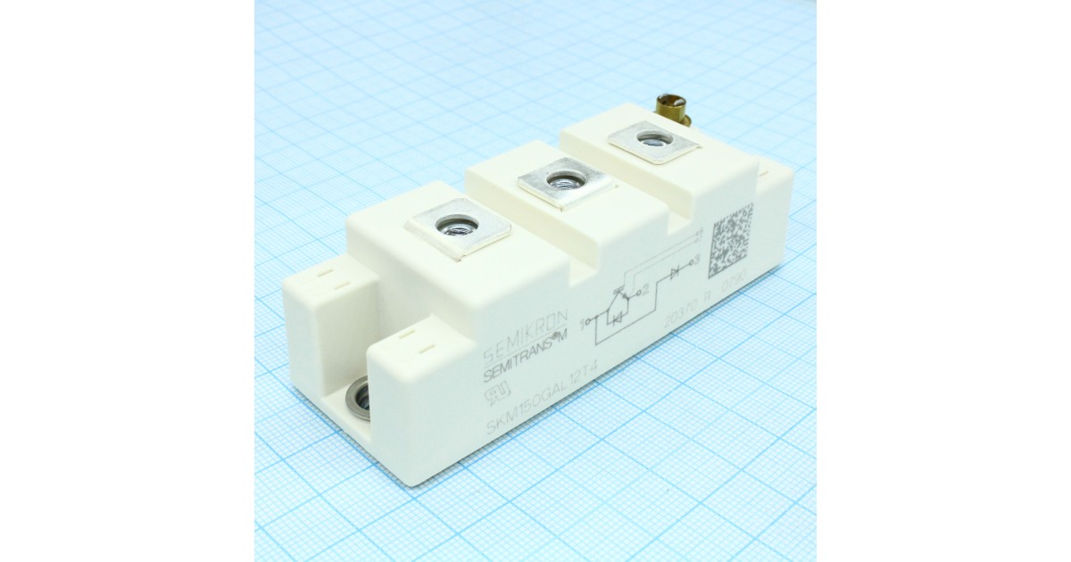 Купить SKM150GAL12T4 SEMIKRON оптом в Москве