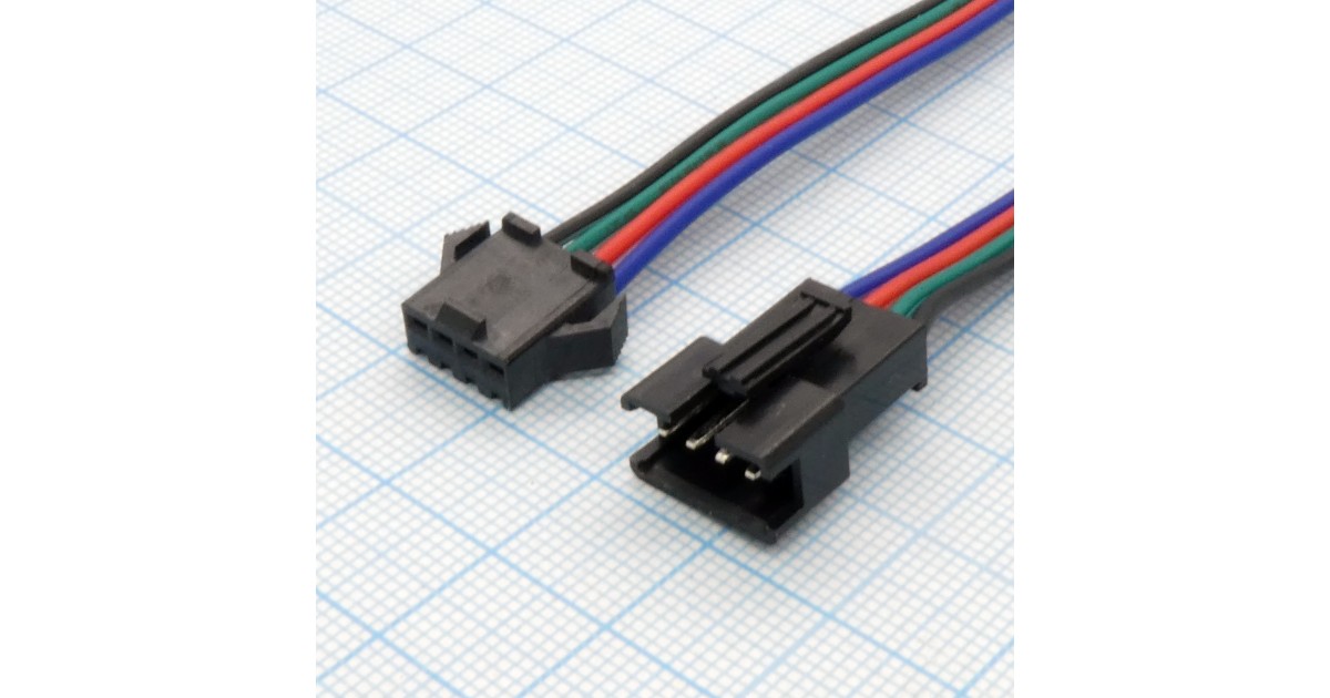 Купить SM connector F/M 4P*150mm 22AWG . оптом в Москве