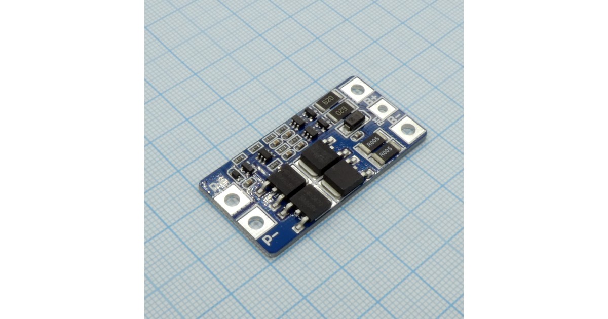 Купить Модуль защиты Li-Ion акк.BMS на 2 банки . оптом в Москве