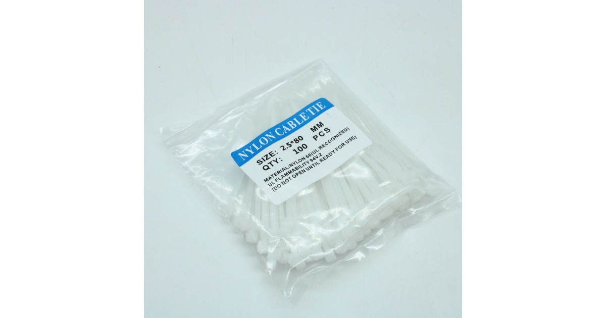 Купить Стяжка 2.5*80 2.4"(100 шт) YCD оптом в Москве