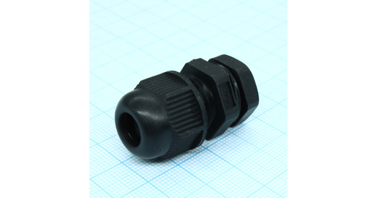 Купить Кабельный ввод MG-12 черный YCD оптом в Москве