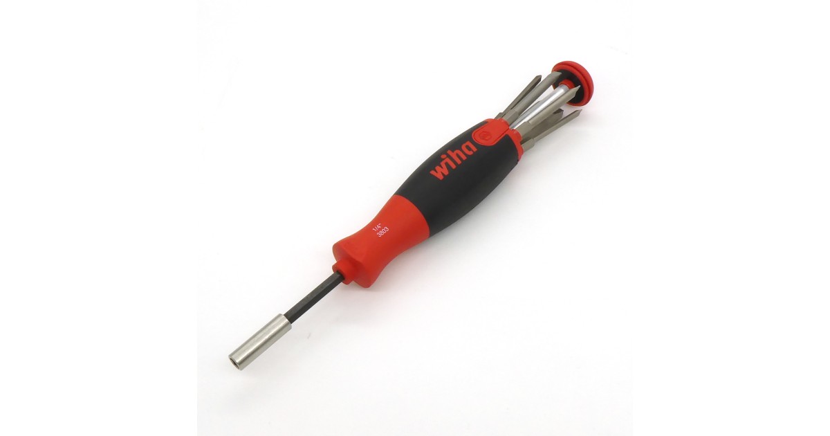 Купить Отвертка 3803 01-020 с наб. бит, магнит. Wiha оптом в Москве