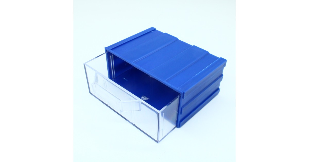 Купить Бокс для р/дет К- 1 прозрачные/синий МиГ оптом в Москве