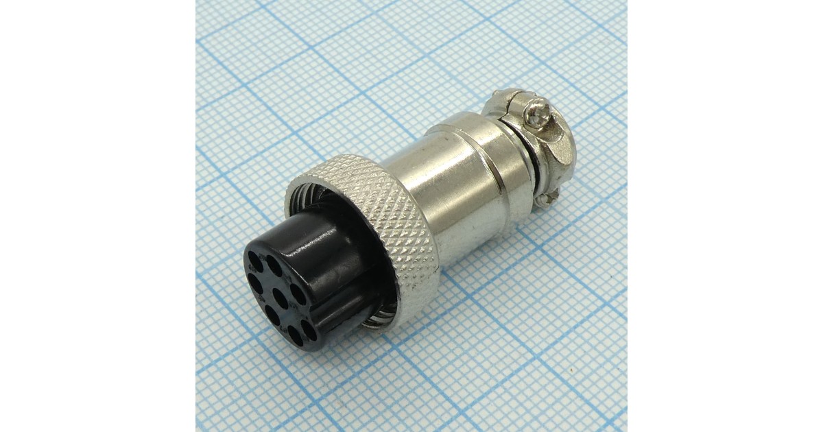 Купить Разъем PH-8FC розетка на кабель . оптом в Москве