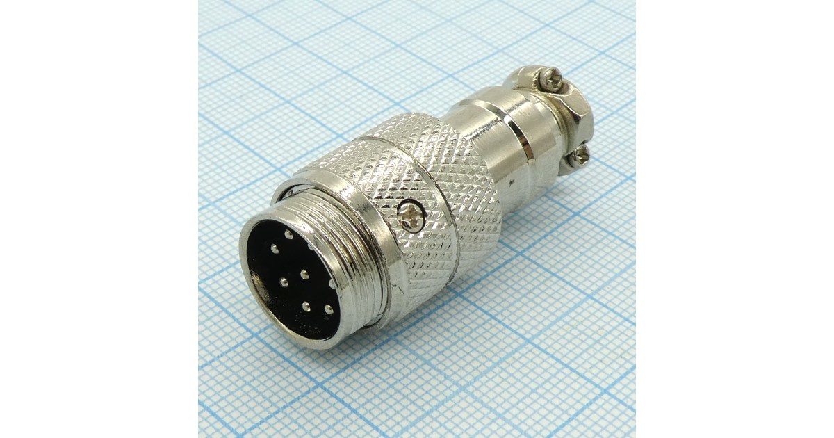 Купить Разъем PH-8MC вилка на кабель . оптом в Москве