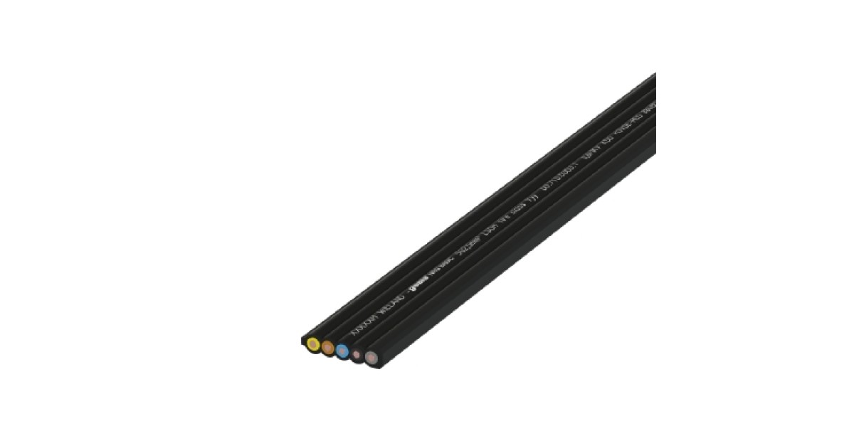 Купить Кабель плоский 5G2,5MMІ HF BLACK TYP E Wieland Electric оптом в Москве