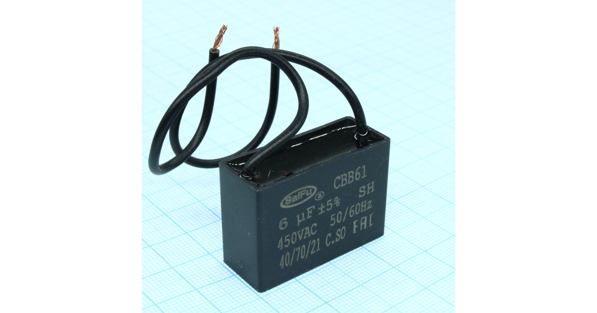 Купить CBB61   6UF  450V SAIFU оптом в Москве