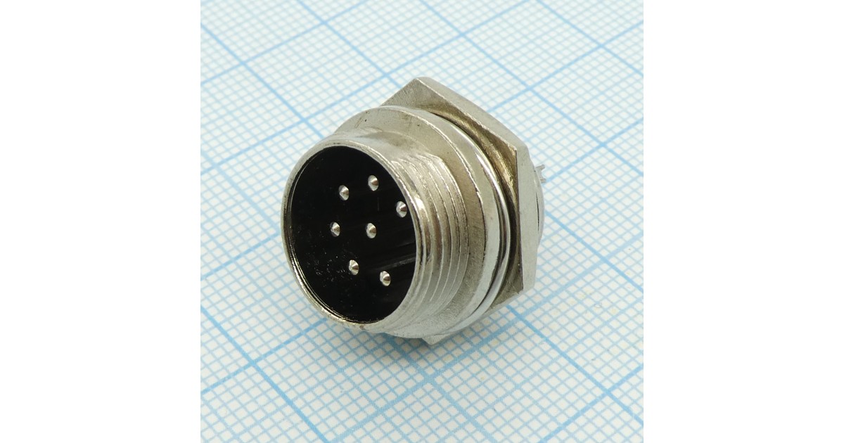 Купить Разъем PH-7MP вилка на блок . оптом в Москве