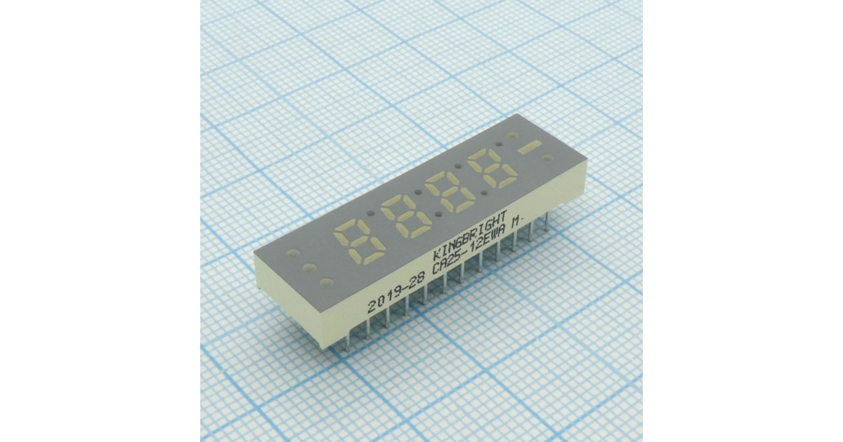 Купить CA25-12EWA Kingbright оптом в Москве