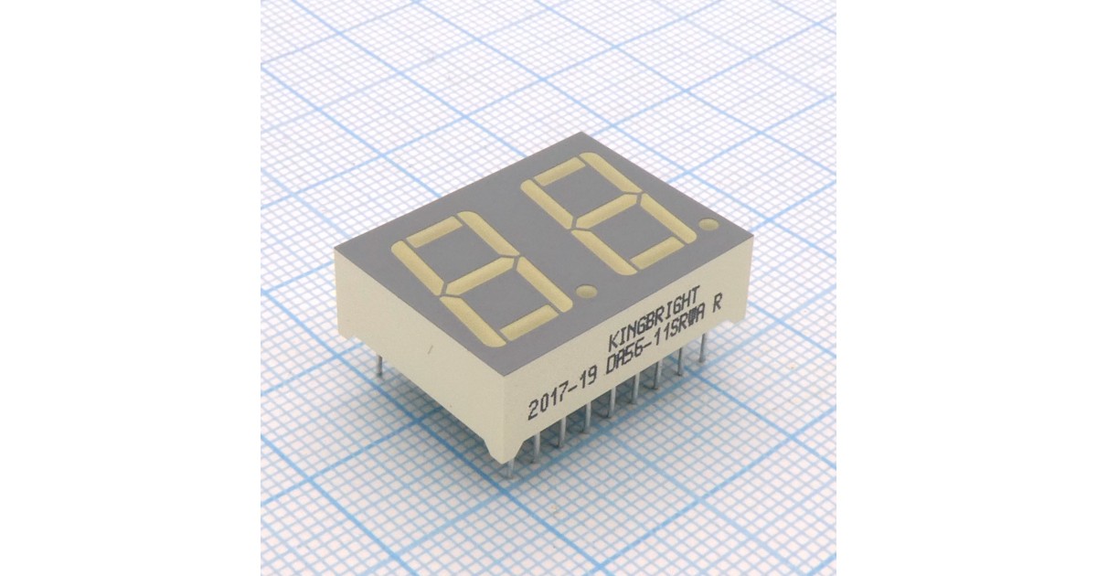 Купить DA56-11YWA Kingbright оптом в Москве