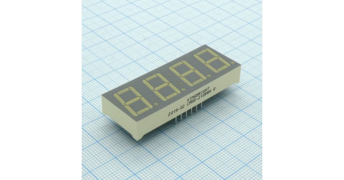 Купить CA56-21SRWA Kingbright оптом в Москве