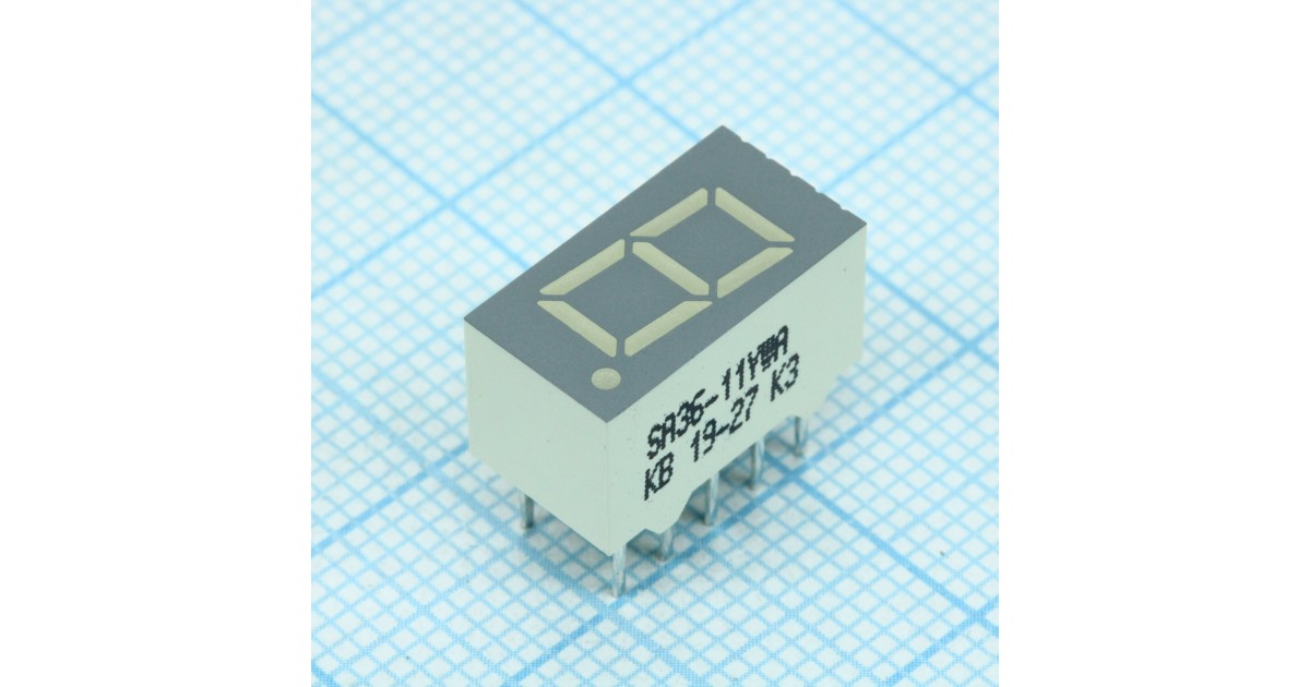 Купить SA36-11YWA Kingbright оптом в Москве