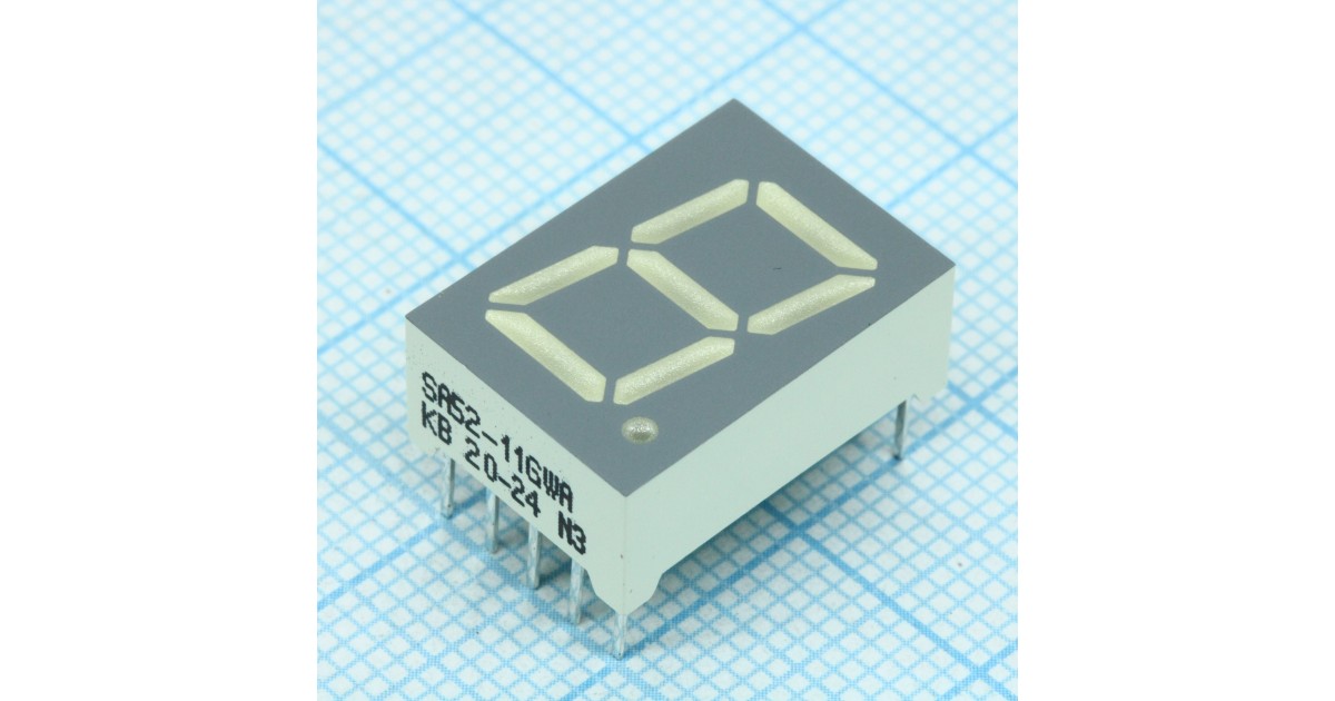 Купить SA52-11GWA Kingbright оптом в Москве