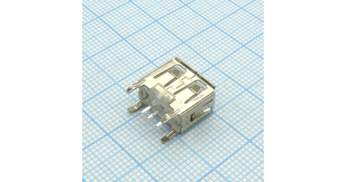 Купить USB 4AF розетка на плату 4p . оптом в Москве