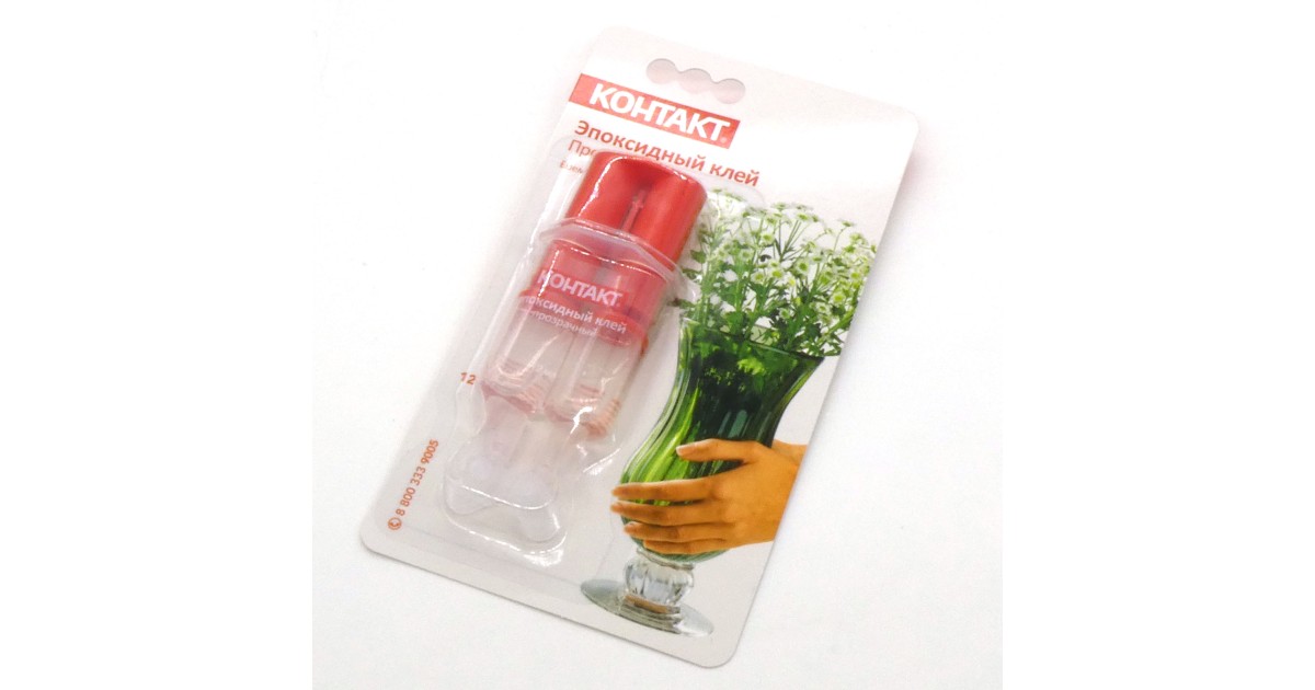 Купить Клей  КОНТАКТ эпоксидный 3мин.шприц 12мл . оптом в Москве