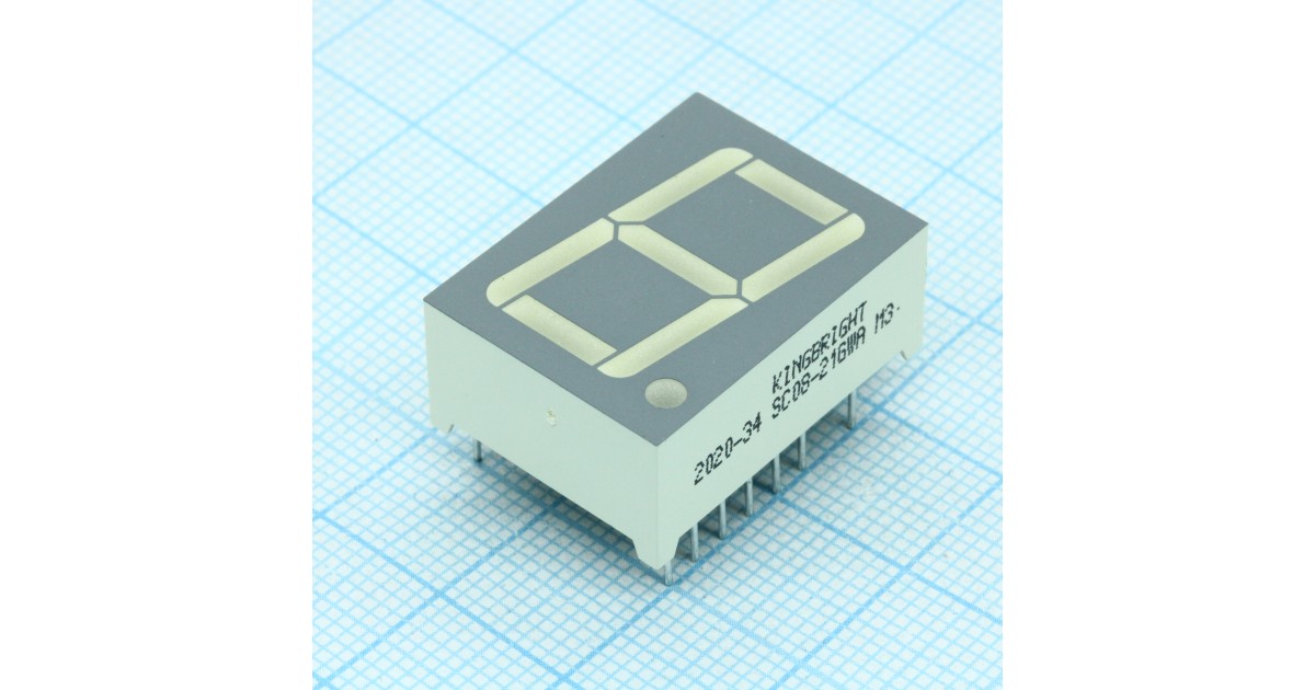 Купить SC08-21GWA Kingbright оптом в Москве