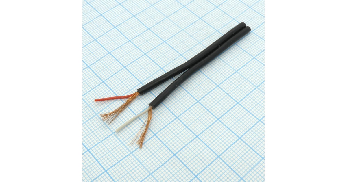 Купить Провод   2-х жил.экранированный плоский. . оптом в Москве