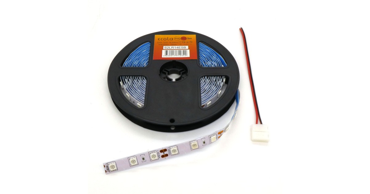 Купить LED-лента 5050 R/ 60 чипов / 1м /12V Ecola оптом в Москве