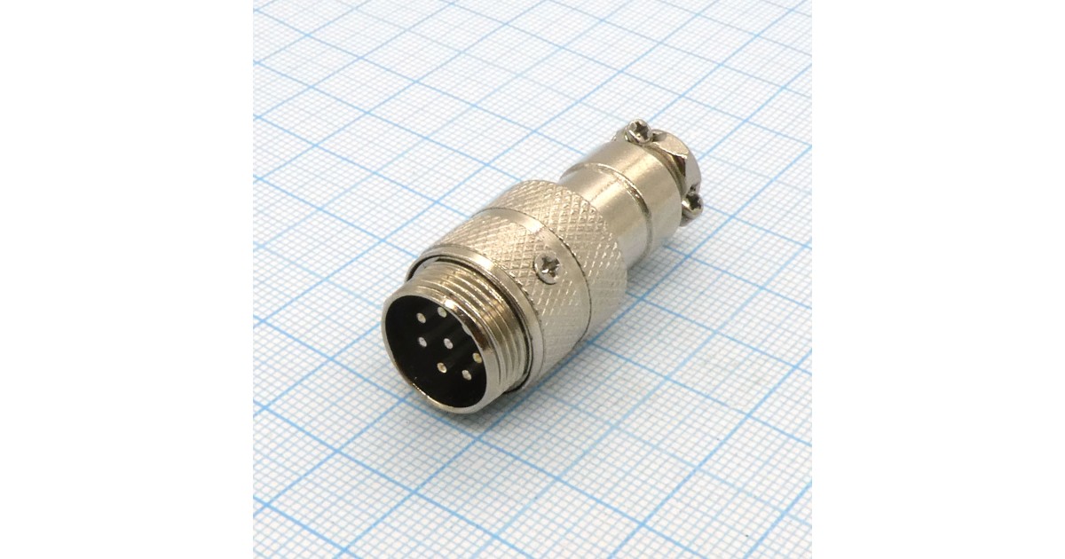 Купить Разъем PH-7MC вилка на кабель . оптом в Москве