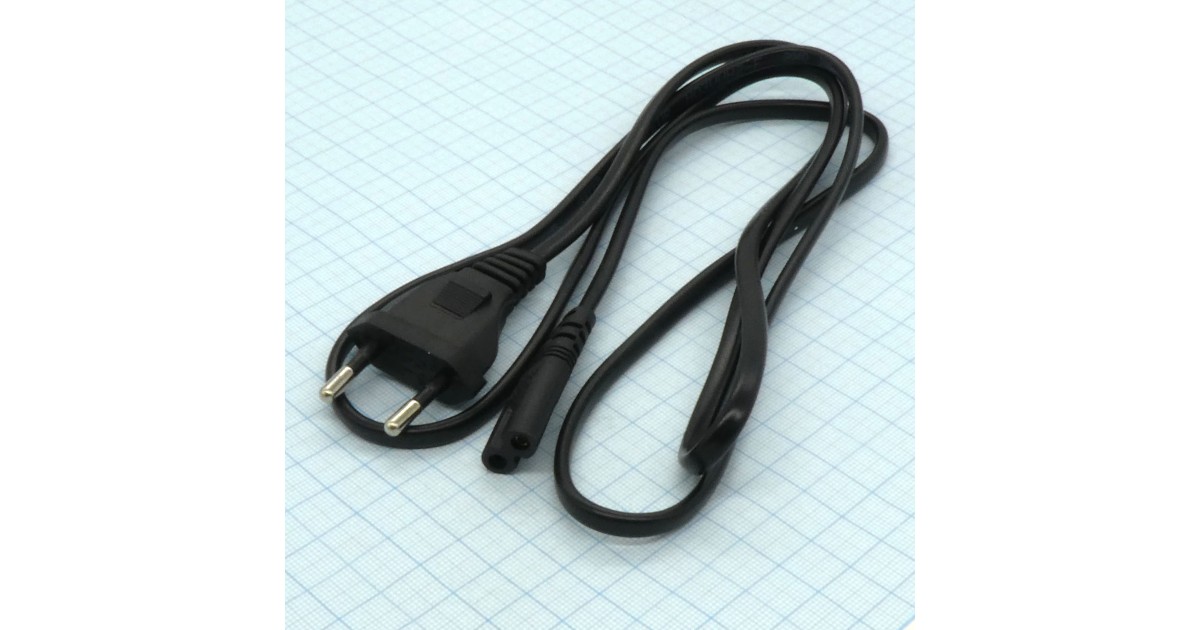 Купить Шнур сетевой с вилкой "8" бытовой (0.75) --- оптом в Москве