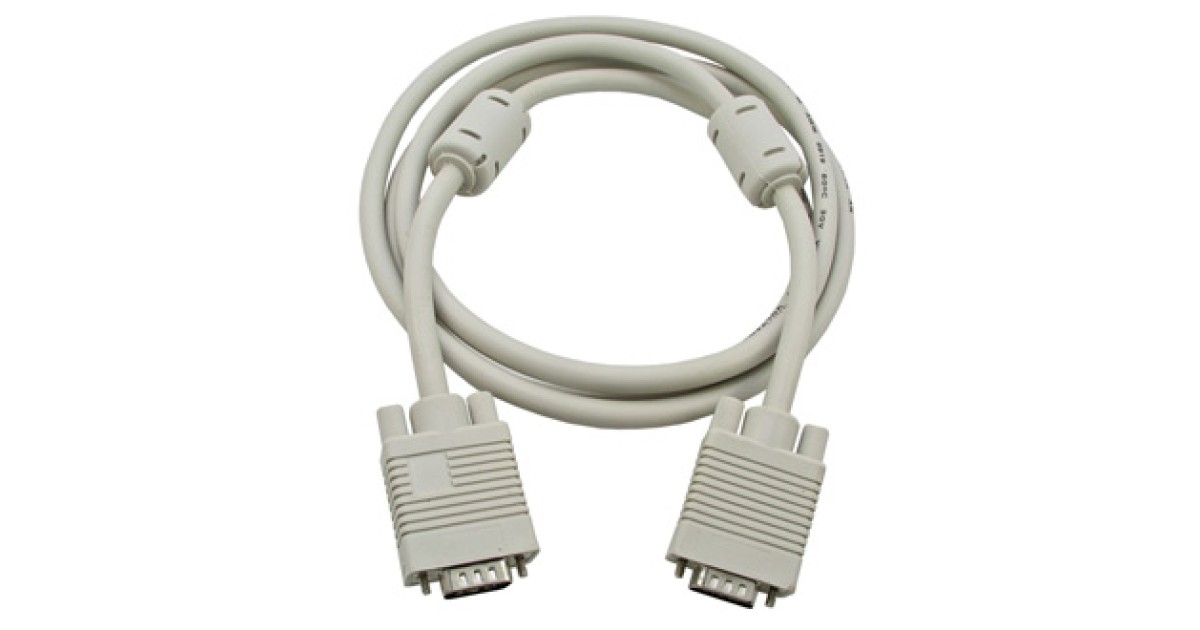 Купить VGA CABLE (2XFERRITES) 1.8M RUICHI оптом в Москве