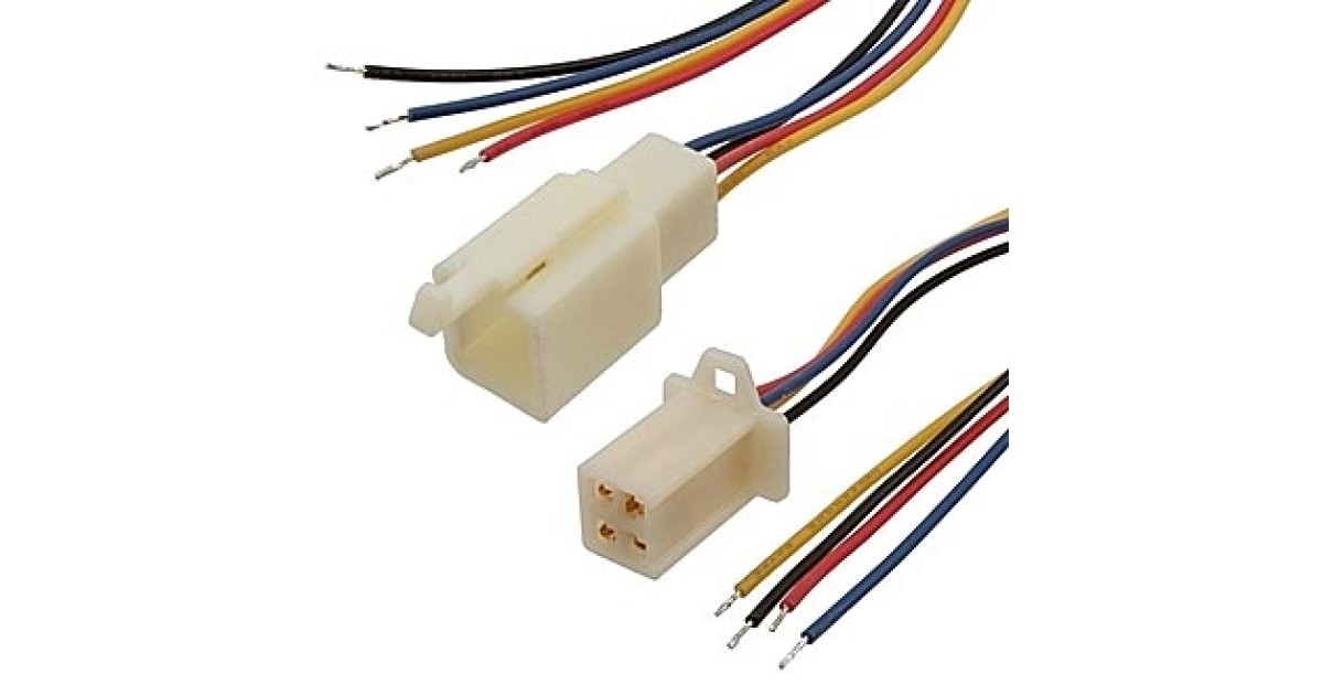 Купить 1009 AWG24  4X2.8 5MM L=300MM RBYB RUICHI оптом в Москве