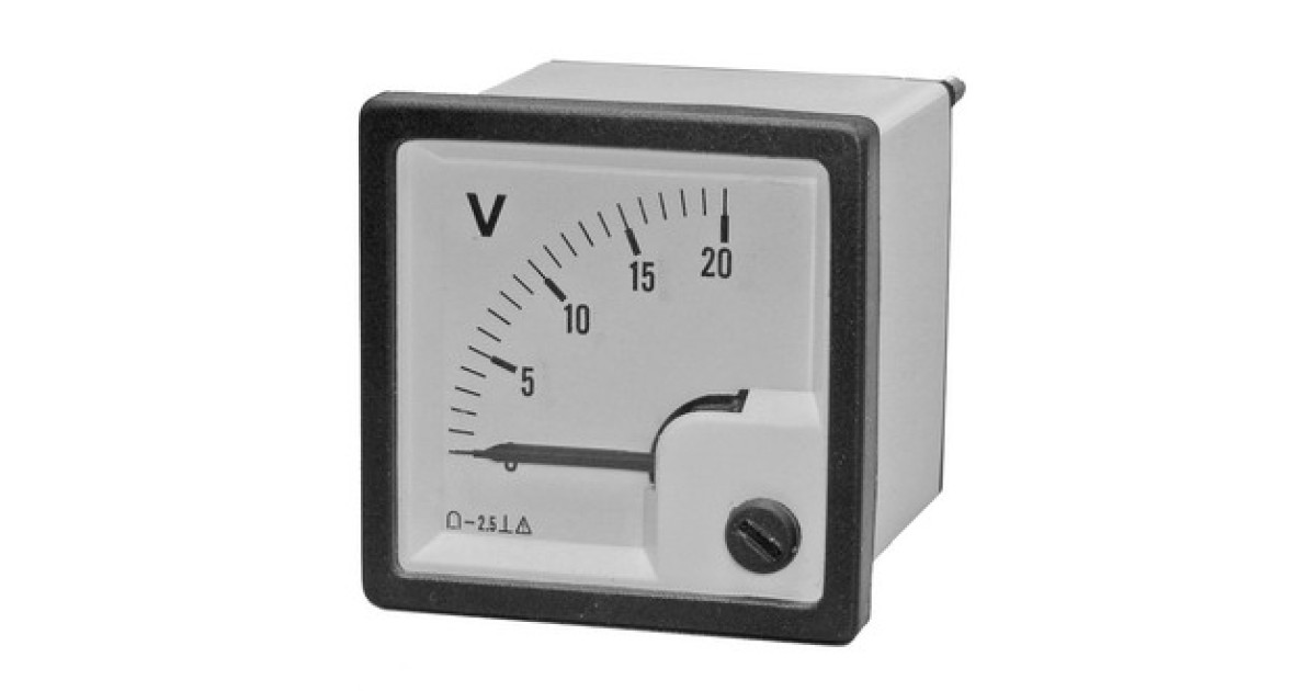 Купить Вольтметр   20В   (48Х48) RUICHI оптом в Москве