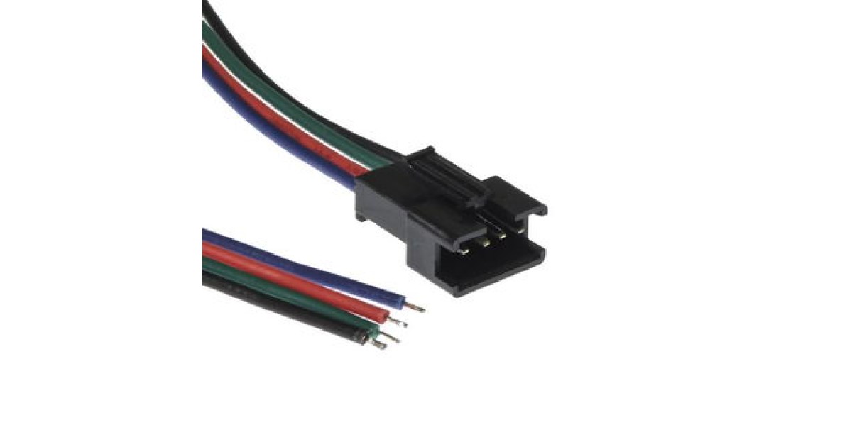 Купить SM CONNECTOR 4P*150MM 22AWG MALE RUICHI оптом в Москве