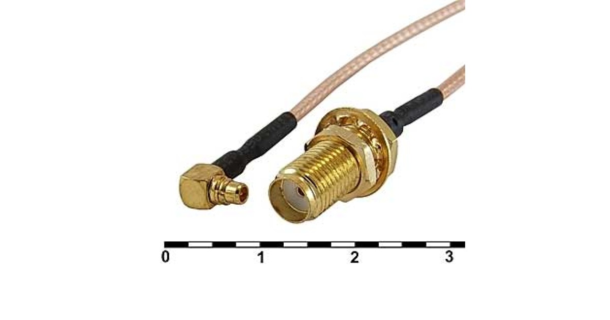 Купить MMCX-M/SMA-F RG-178U 15CM RUICHI оптом в Москве