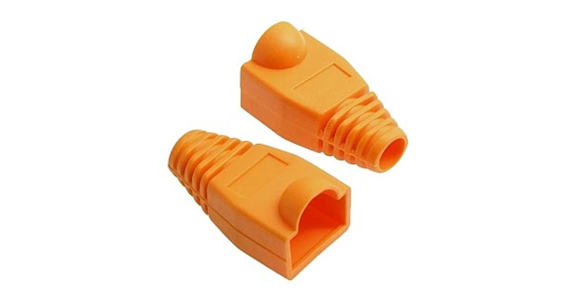 Купить Колпачок для RJ45 оранжевый RUICHI оптом в Москве