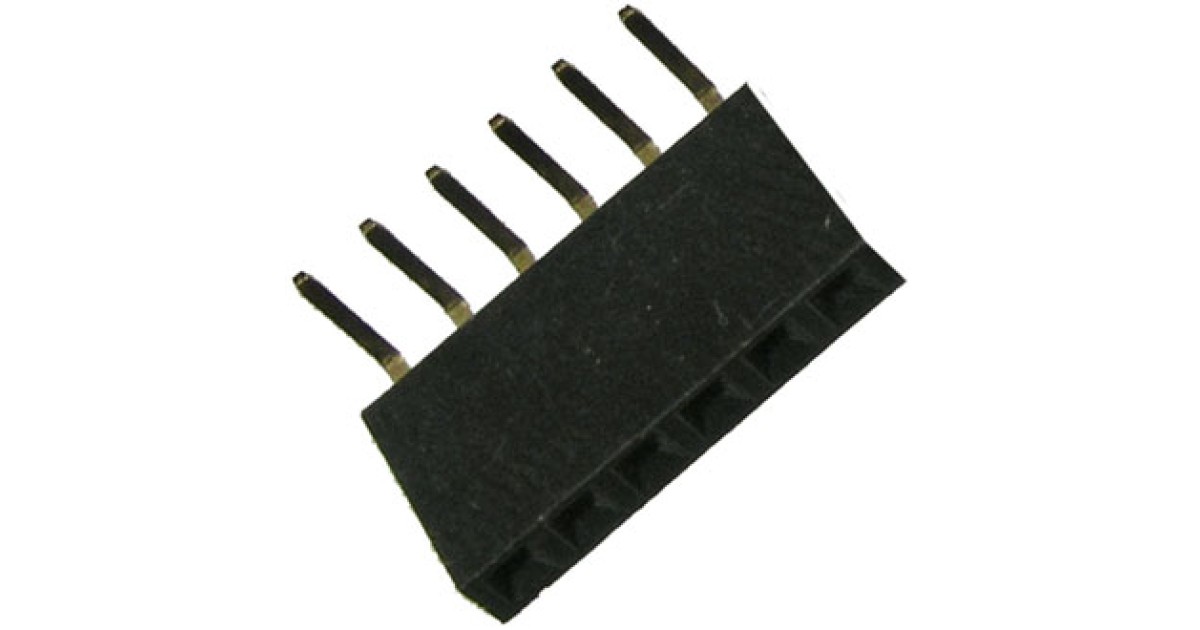 Купить PBS-1X06R (PBS-06R)ШАГ 2.54 ММ RUICHI оптом в Москве