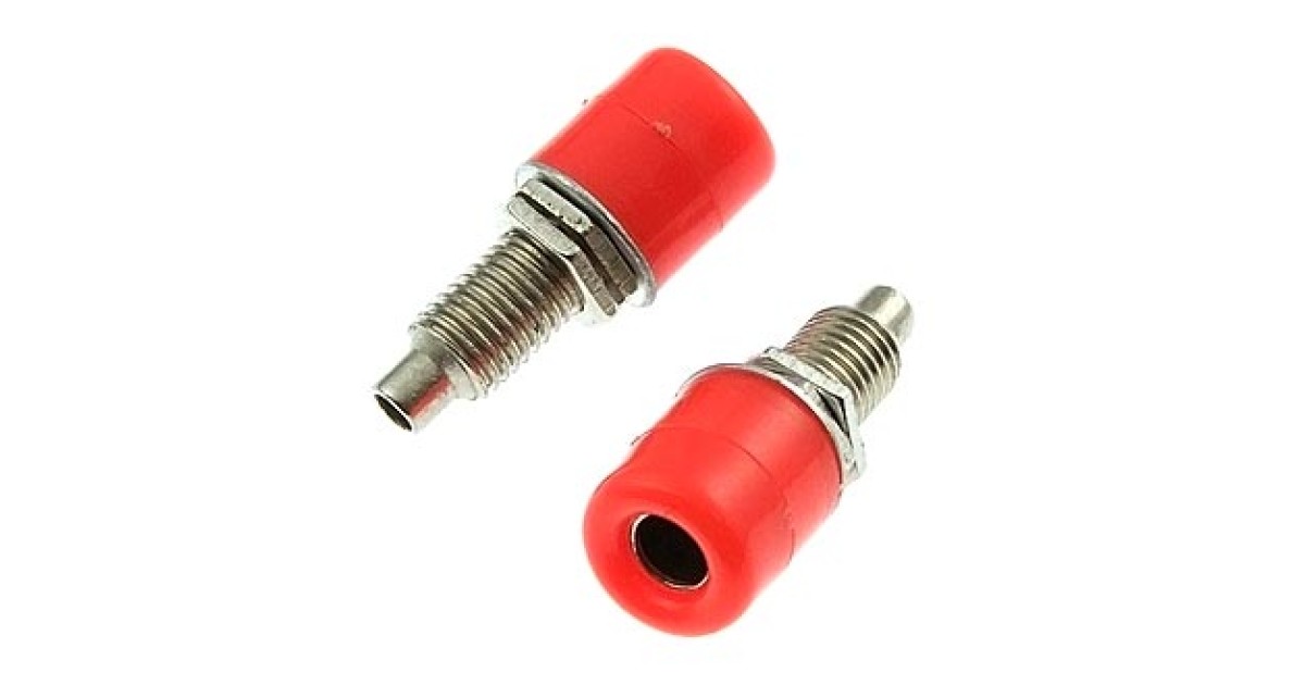 Купить Z011 4MM PANEL JACK RED RUICHI оптом в Москве