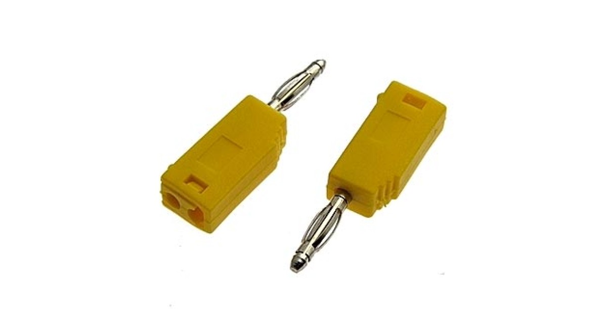 Купить Z027 2MM STACKABLE PLUG YELLOW RUICHI оптом в Москве