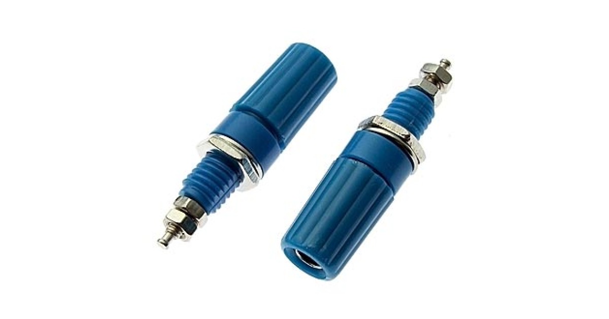 Купить Z019 4MM BINDING POST BLUE RUICHI оптом в Москве