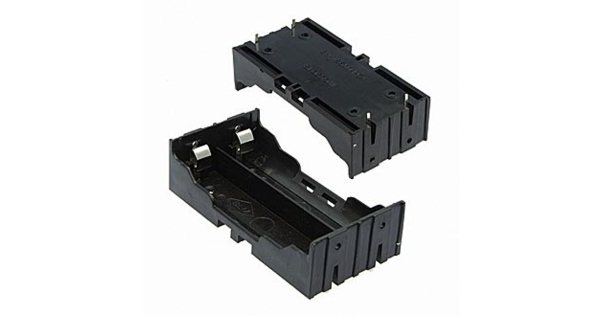 Купить BATTERY HOLDER FOR LI-ION 2X18650 RUICHI оптом в Москве