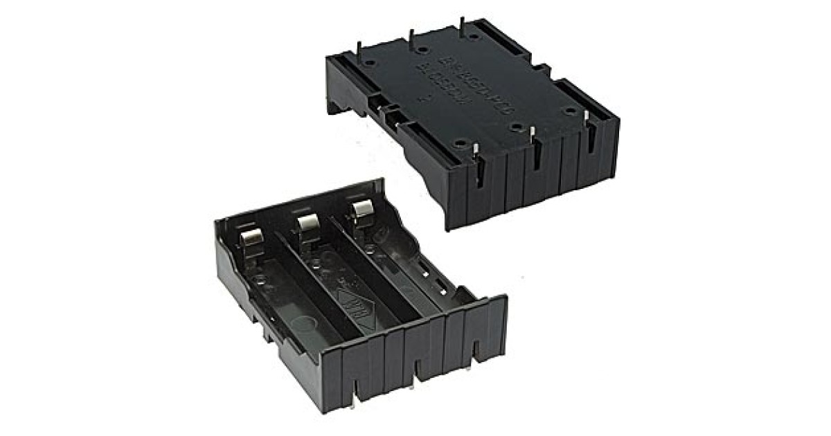 Купить BATTERY HOLDER FOR LI-ION 3X18650 RUICHI оптом в Москве
