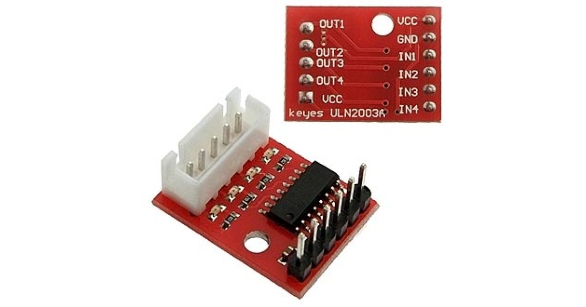 Купить RED 5 LINE PHASE STEPPER MOTOR RUICHI оптом в Москве