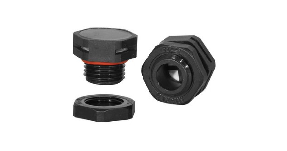 Купить M16X1.5 PA66 BLACK RUICHI оптом в Москве