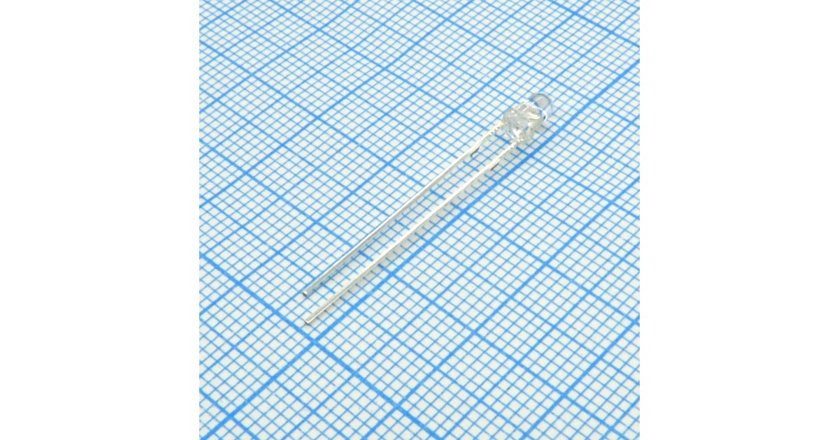 Купить LED 3mm 12V синий Неизвестно оптом в Москве