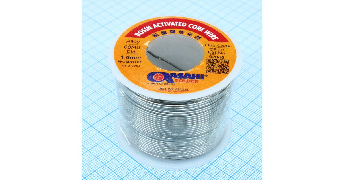 Купить SN60PB40 CF10 1.0ММ 250ГР ASAHI оптом в Москве