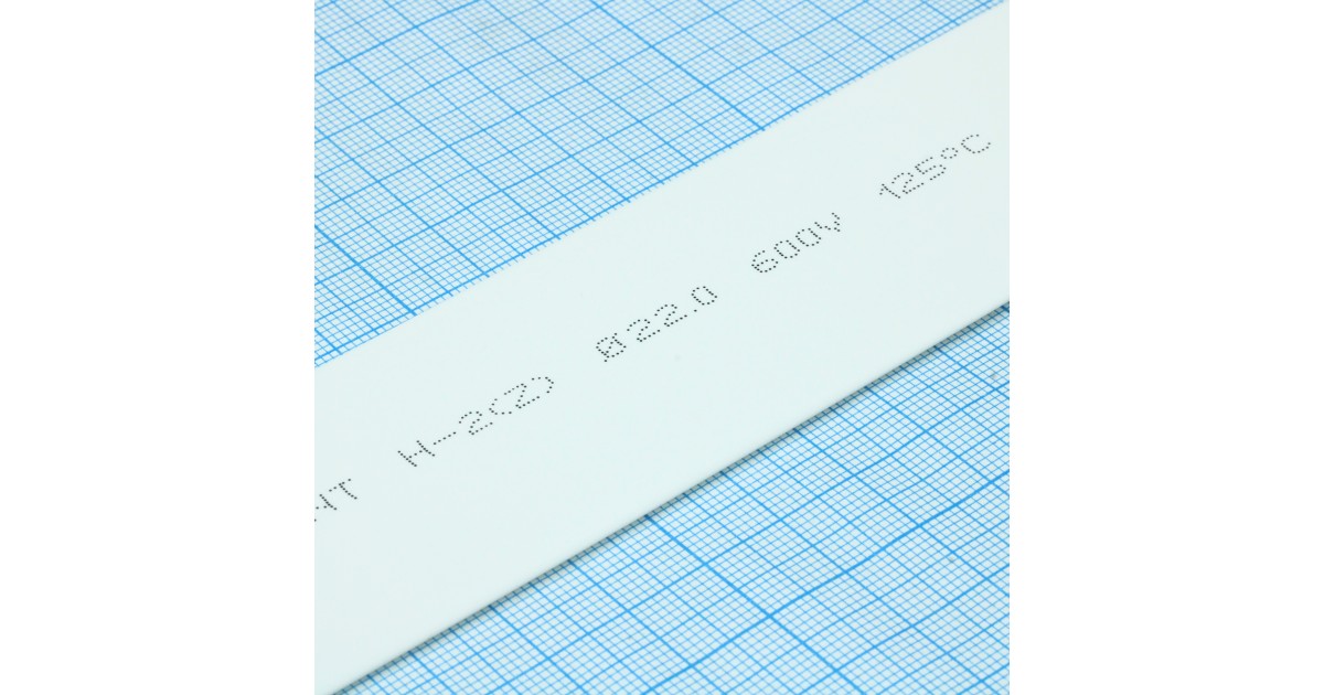 Купить Трубка термоусадочная ТУТ нг 22,0/11,0 белая Rexant оптом в Москве