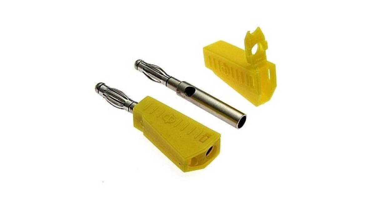 Купить Z040 4MM STACKABLE PLUG YELLOW RUICHI оптом в Москве