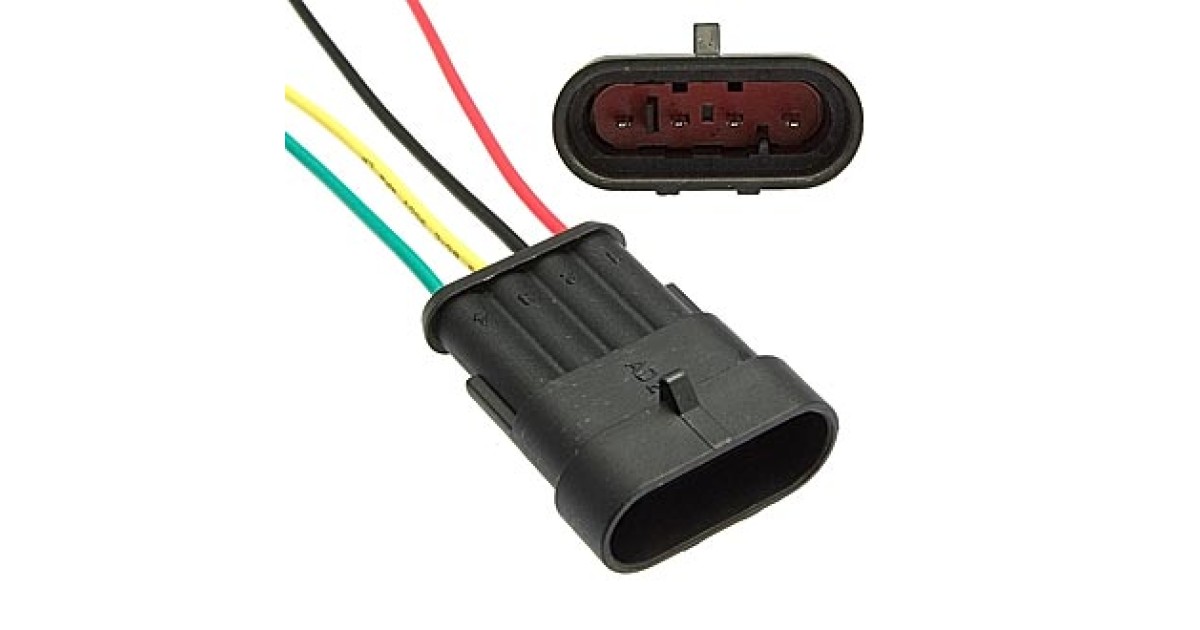 Купить DJ7041-1.5-11 (18AWG 200MM) RUICHI оптом в Москве