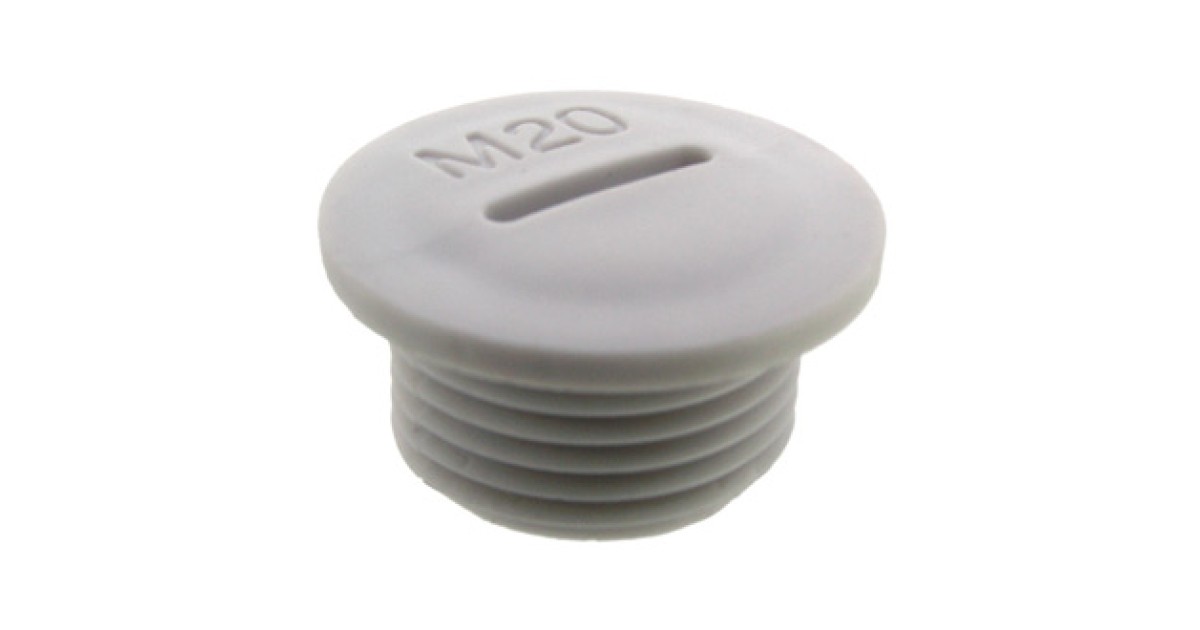 Купить ЗАГЛУШКА MG-20 серый пластик RUICHI оптом в Москве