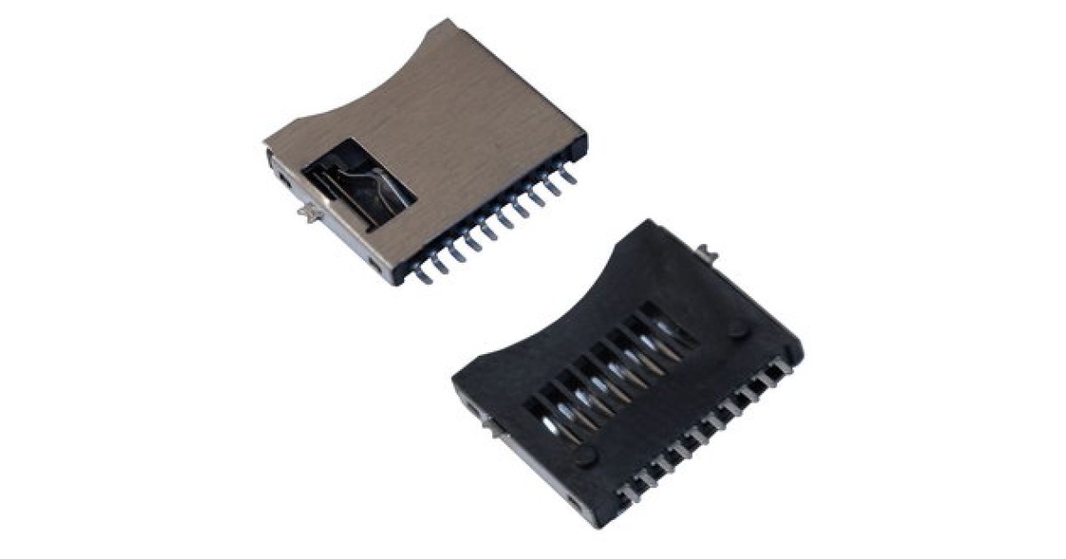 Купить MICROSD SMD 8PIN RUICHI оптом в Москве