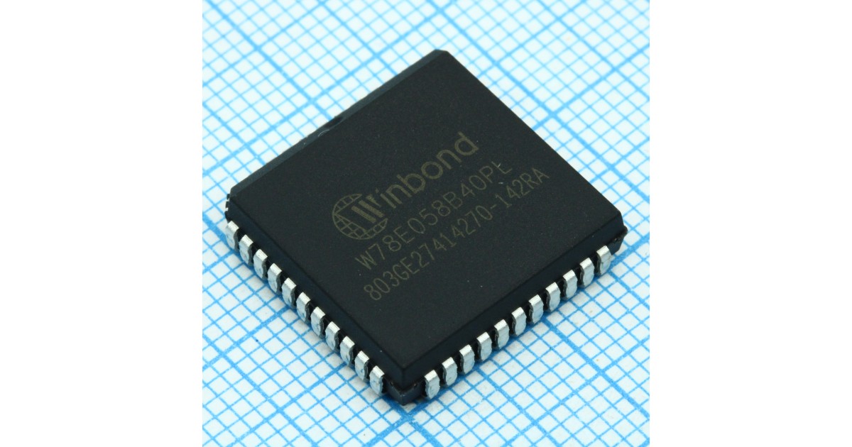 Купить W78E058B-40PL WINBOND оптом в Москве