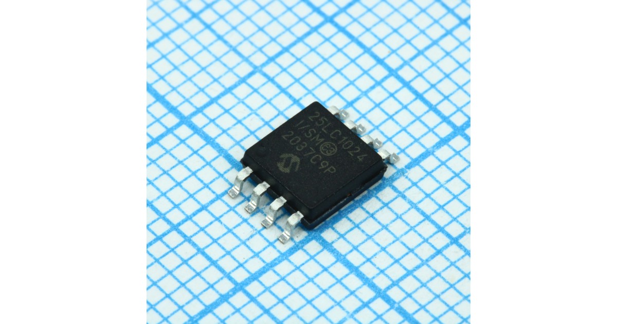 Купить 25LC1024T-I/SM MCHP оптом в Москве
